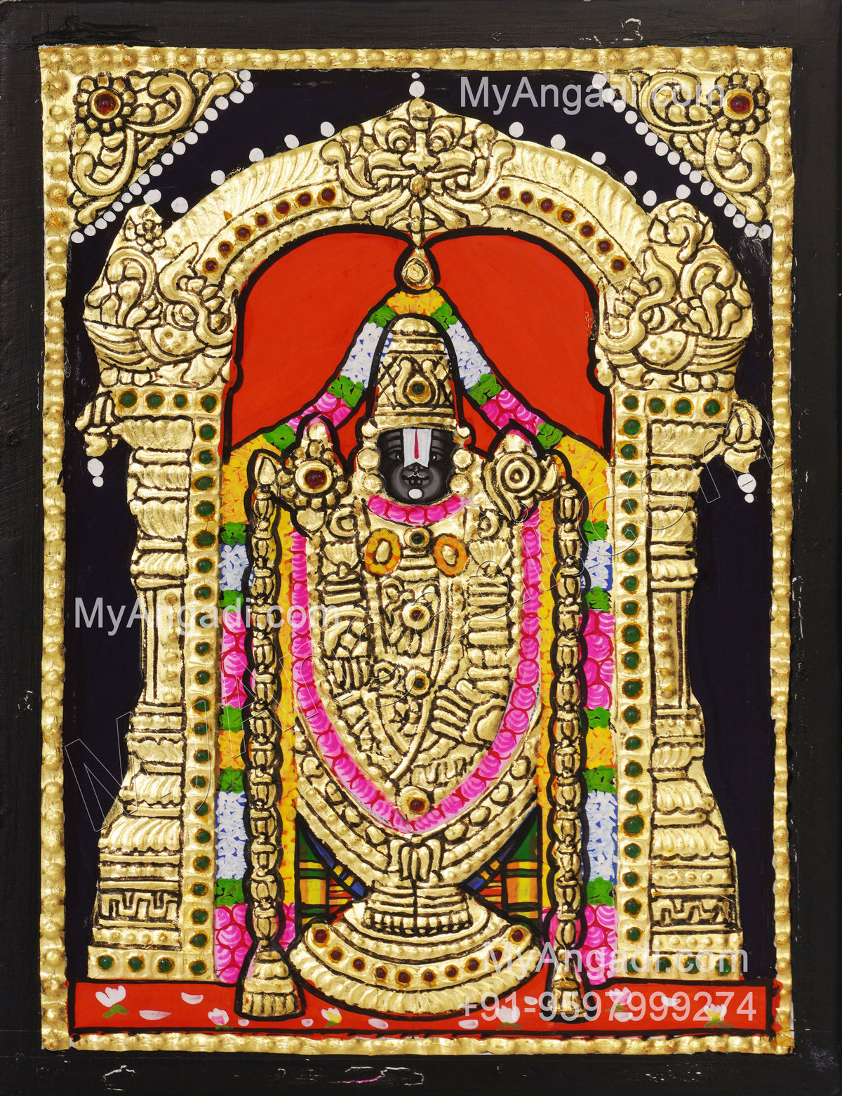 Balaji Tanjore Painting