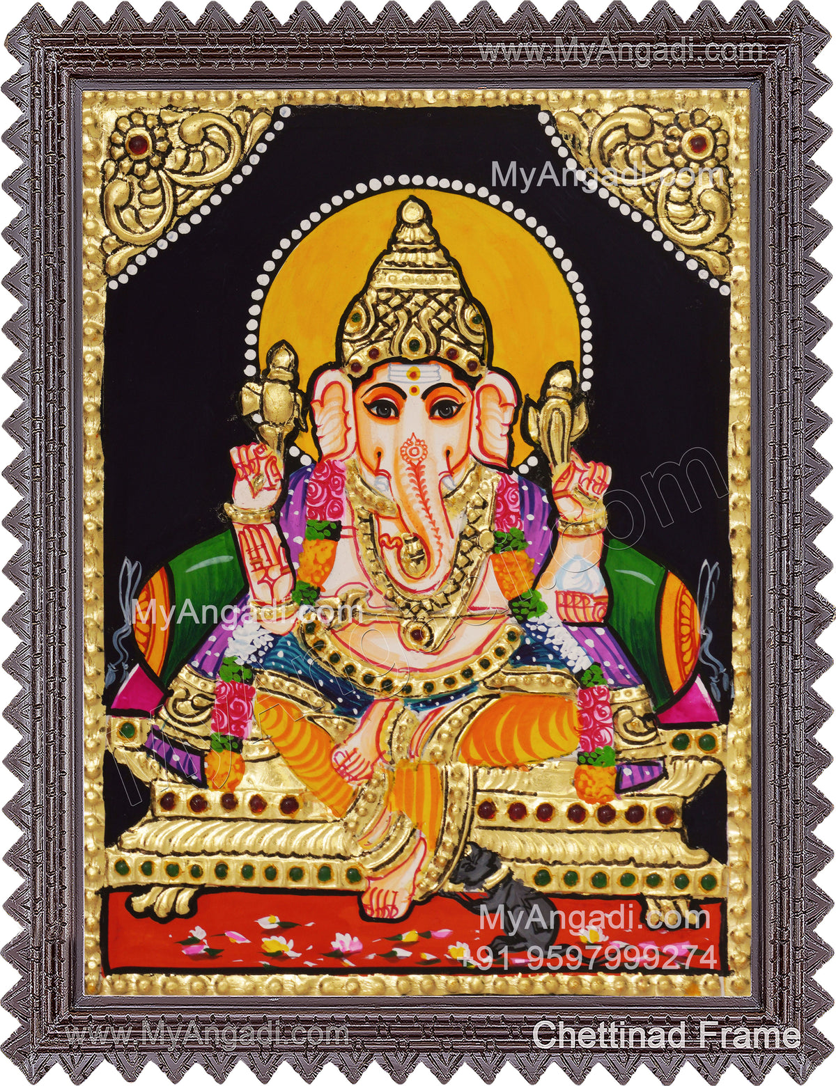 Ganehsa Tanjore Paintings