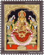 Gajalakshmi Tanjore Painting