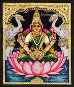 Lakshmi Devi Tanjore Painting