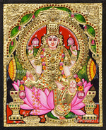 Iswarya Lakshmi Tanjore Painting