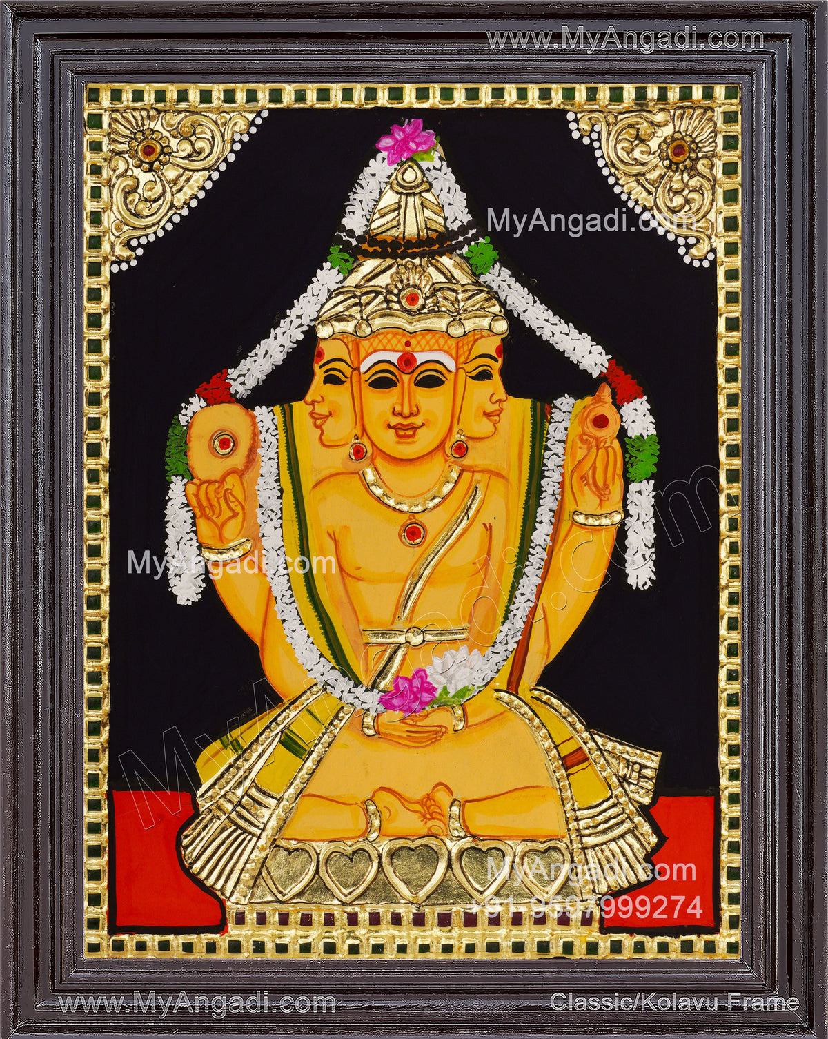 Brahma Tanjore Painting