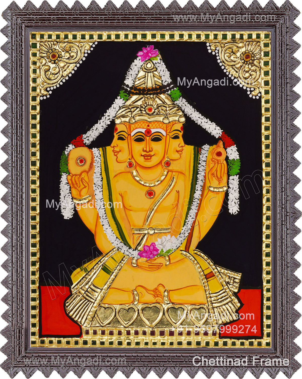 Brahma Tanjore Painting