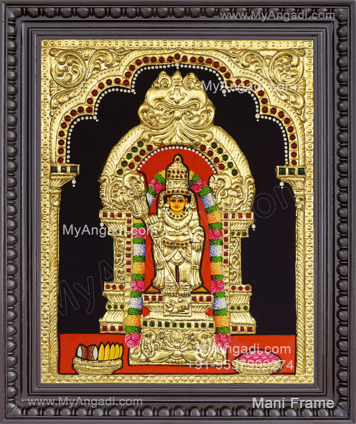 Balaguru Swamy Tanjore Painting