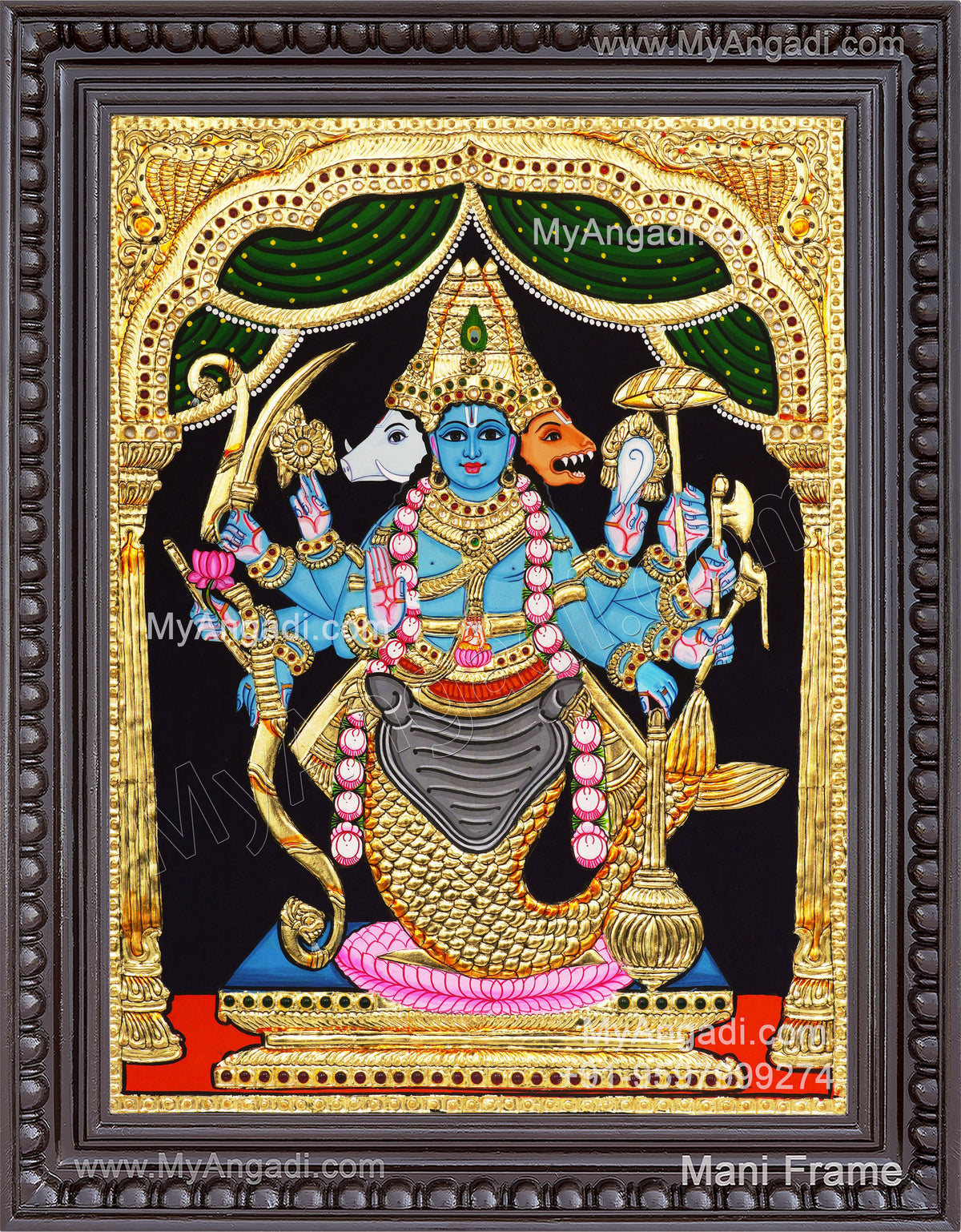 Dasavatharam Tanjore Painting
