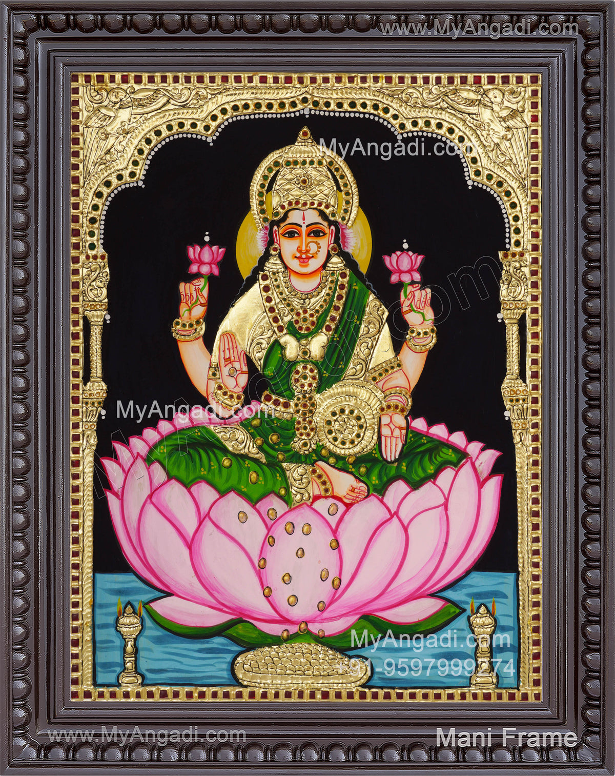 Lakshmi Tanjore Painting
