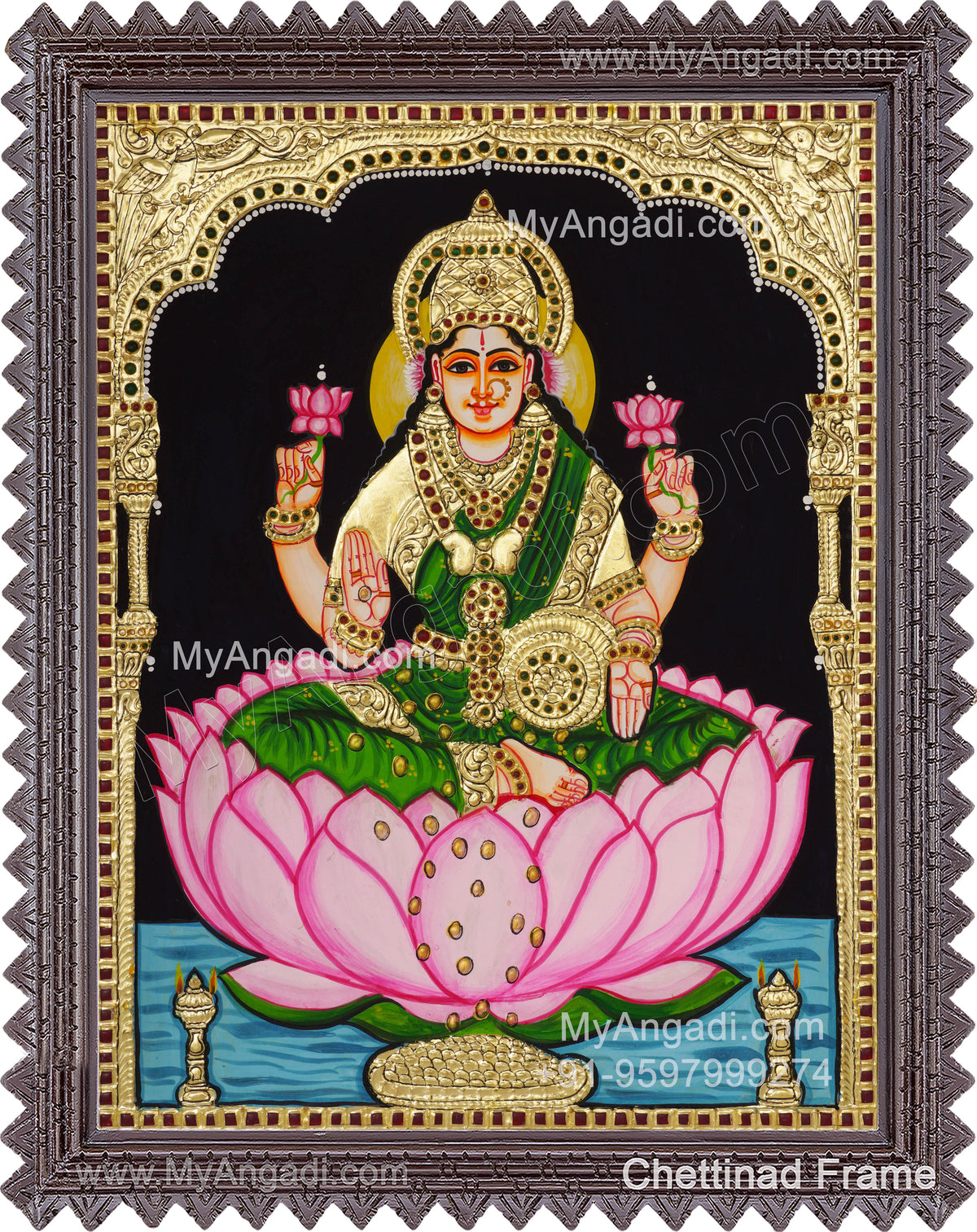 Lakshmi Tanjore Painting