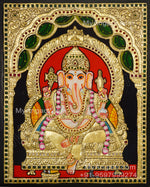 Ganesha Tajore Painting