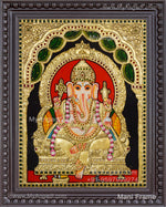 Ganesha Tajore Painting