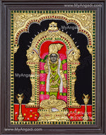Meenakshi Amman Tanjore Painting
