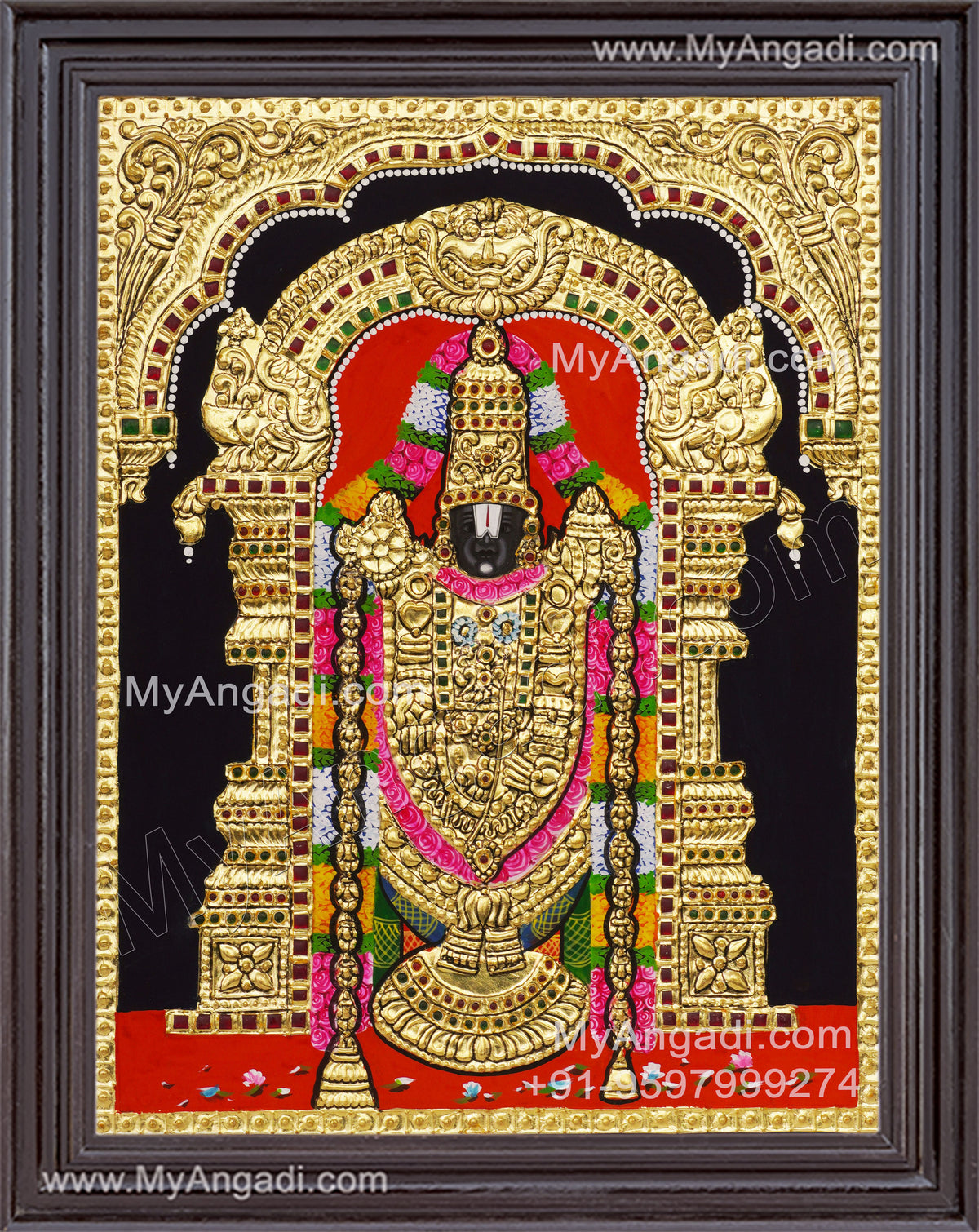 Balaji Tanjore Painting