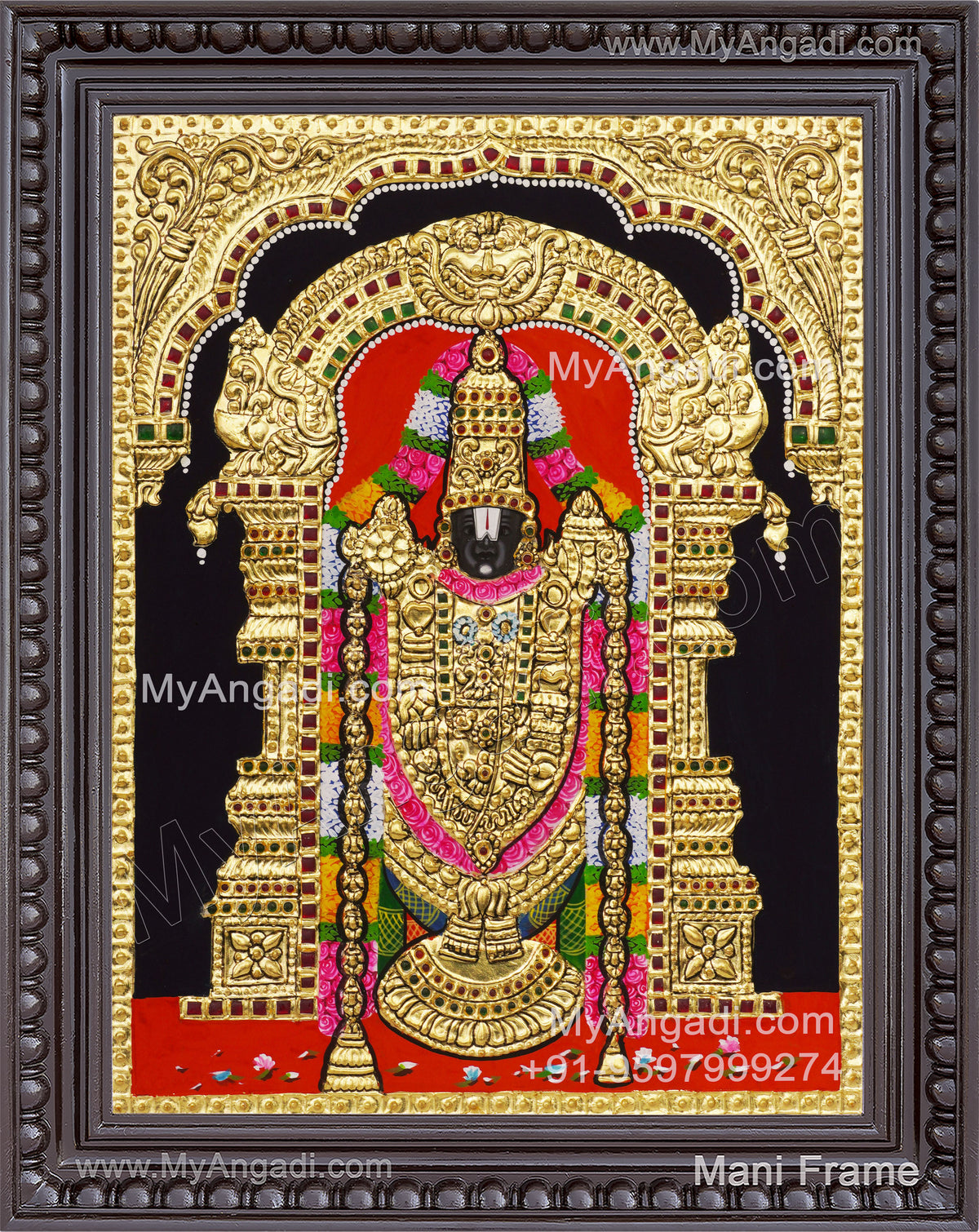 Balaji Tanjore Painting