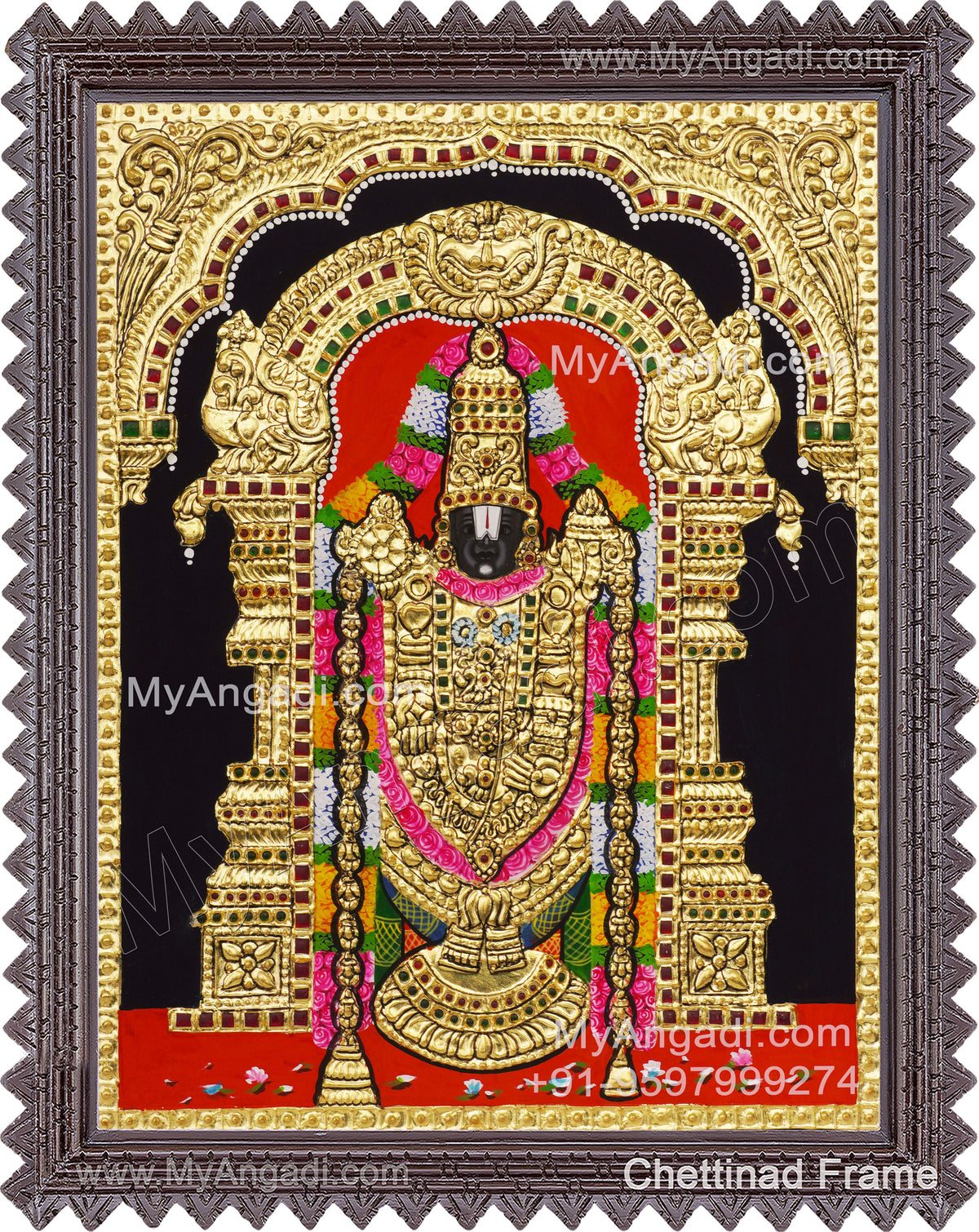 Balaji Tanjore Painting