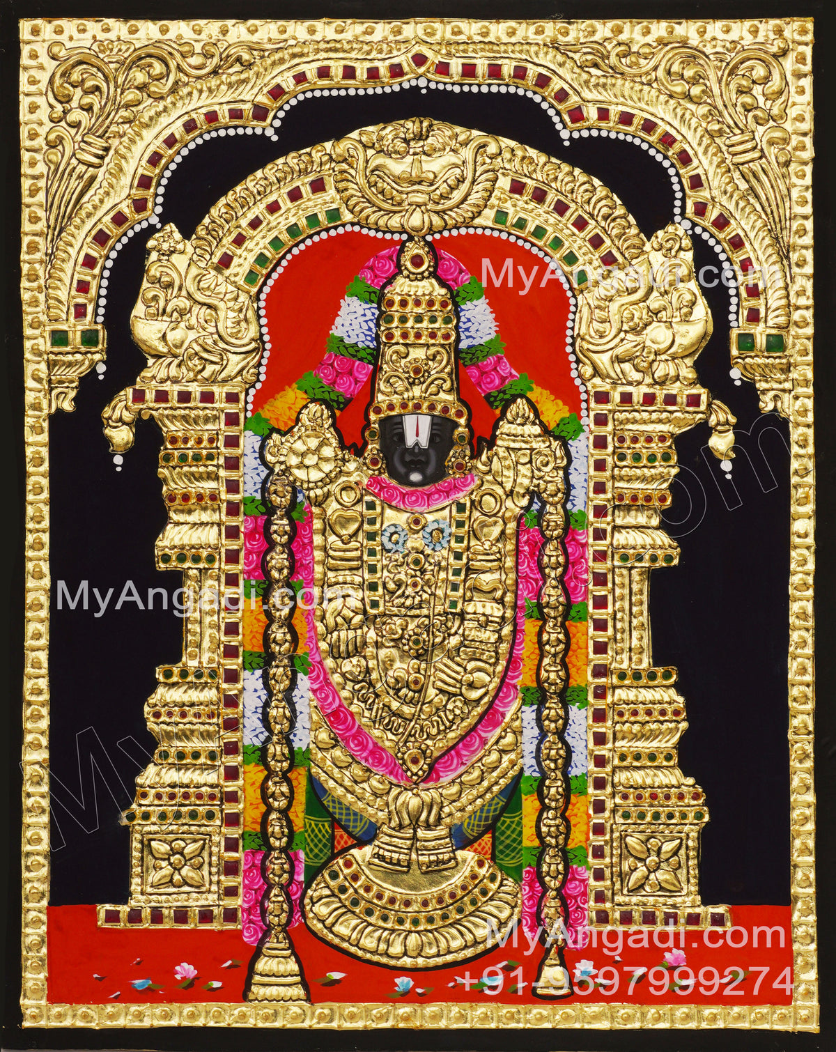 Balaji Tanjore Painting