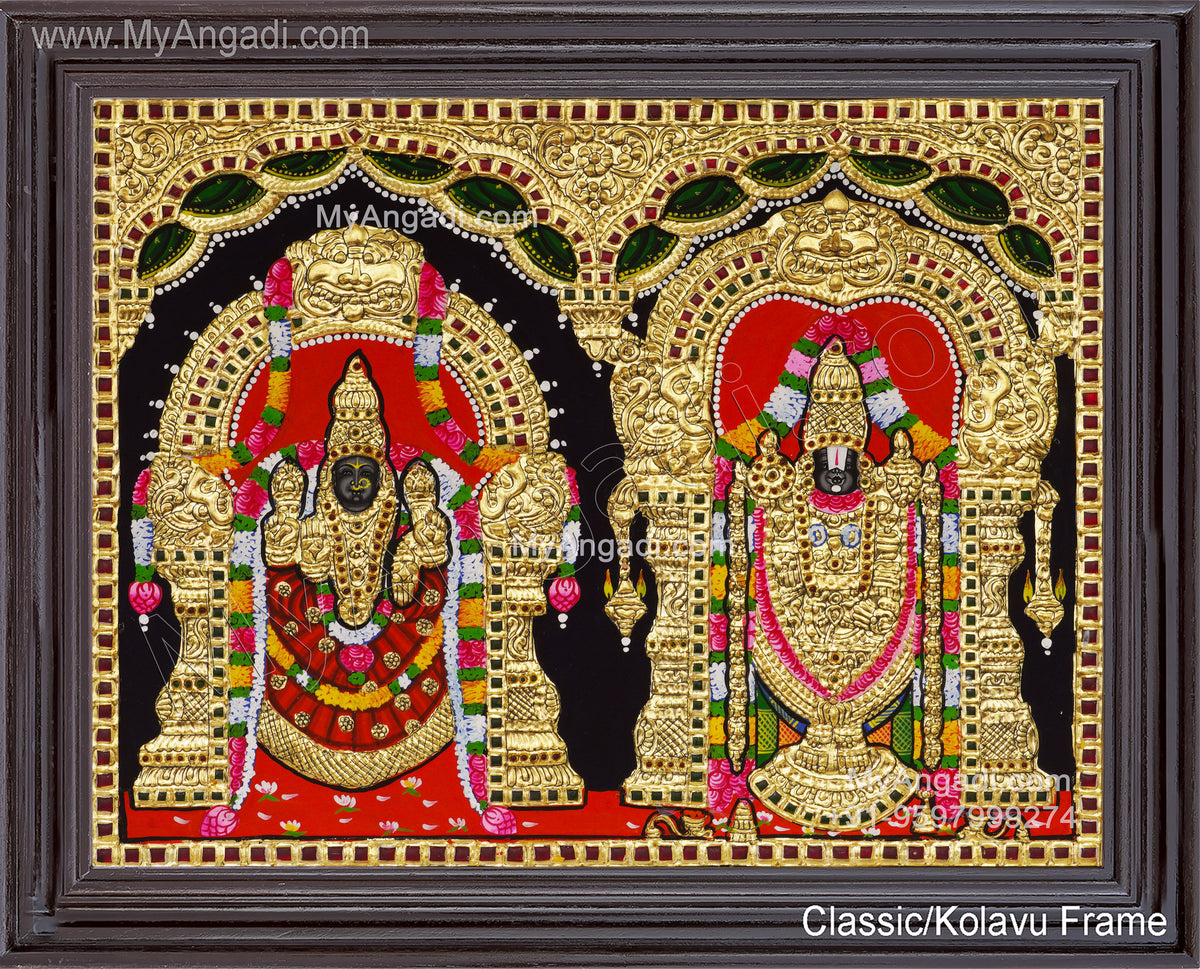 Balaji Thayar Tanjore Painting