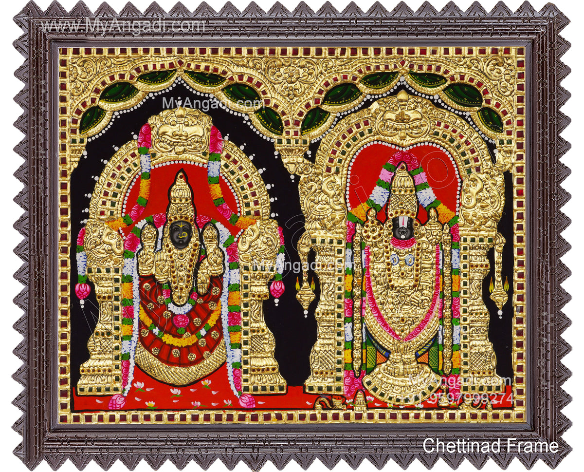 Balaji Thayar Tanjore Painting