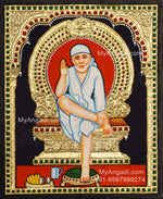 Saibaba Tanjore Painting