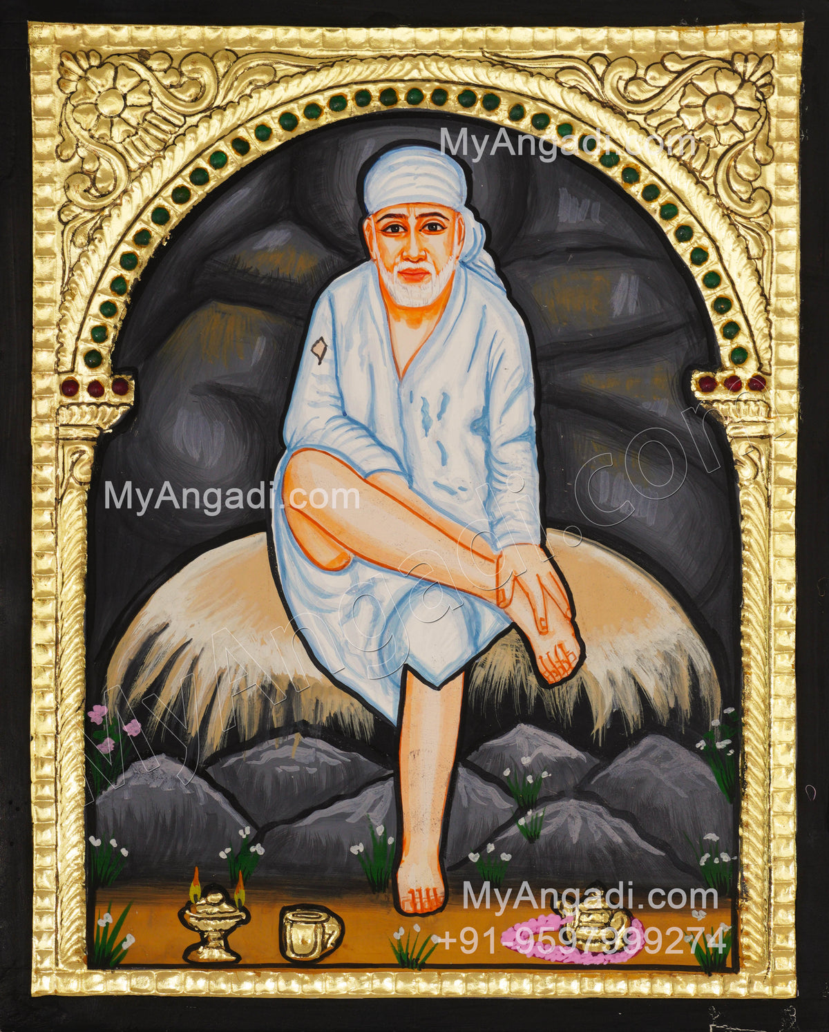 Sai Baba Tanjore Painting