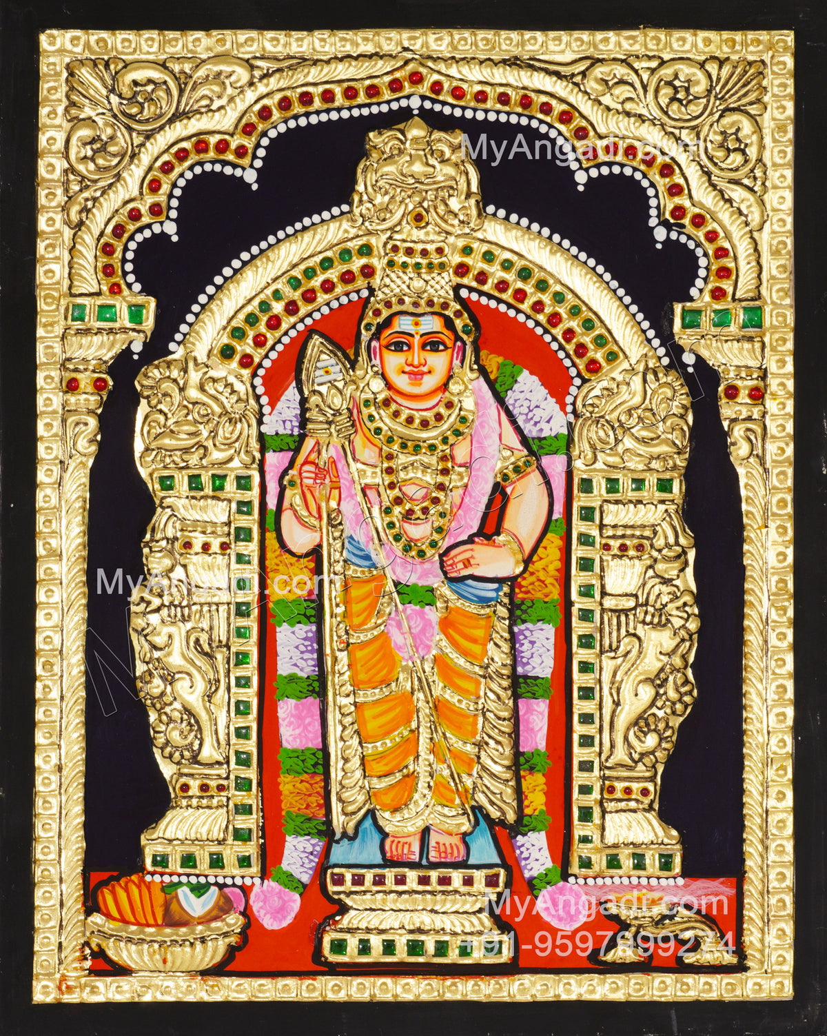 Murugan Tanjore Paintings
