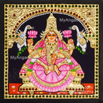 Gajalakshmi Tanjore Painting