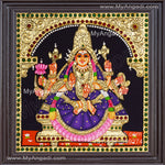 Vijaya Lakshmi Tanjore Painting
