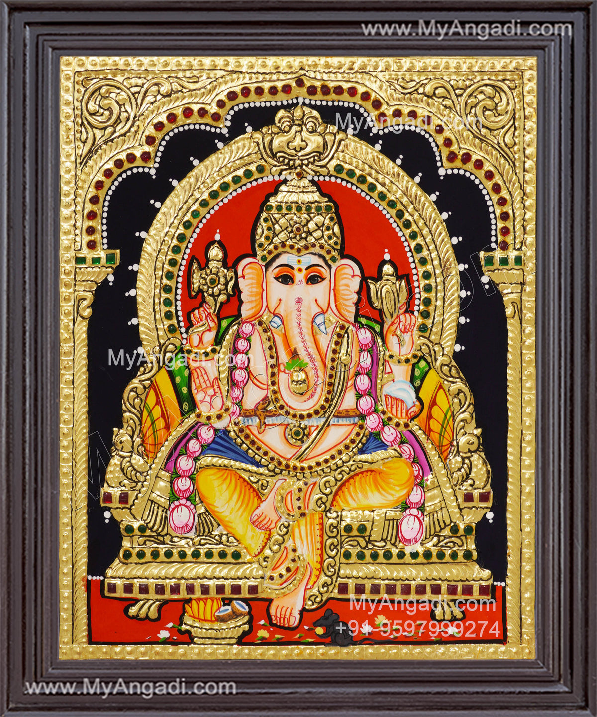 Ganesha Tanjore Paintings