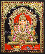 Ganesha Tajore Paintings