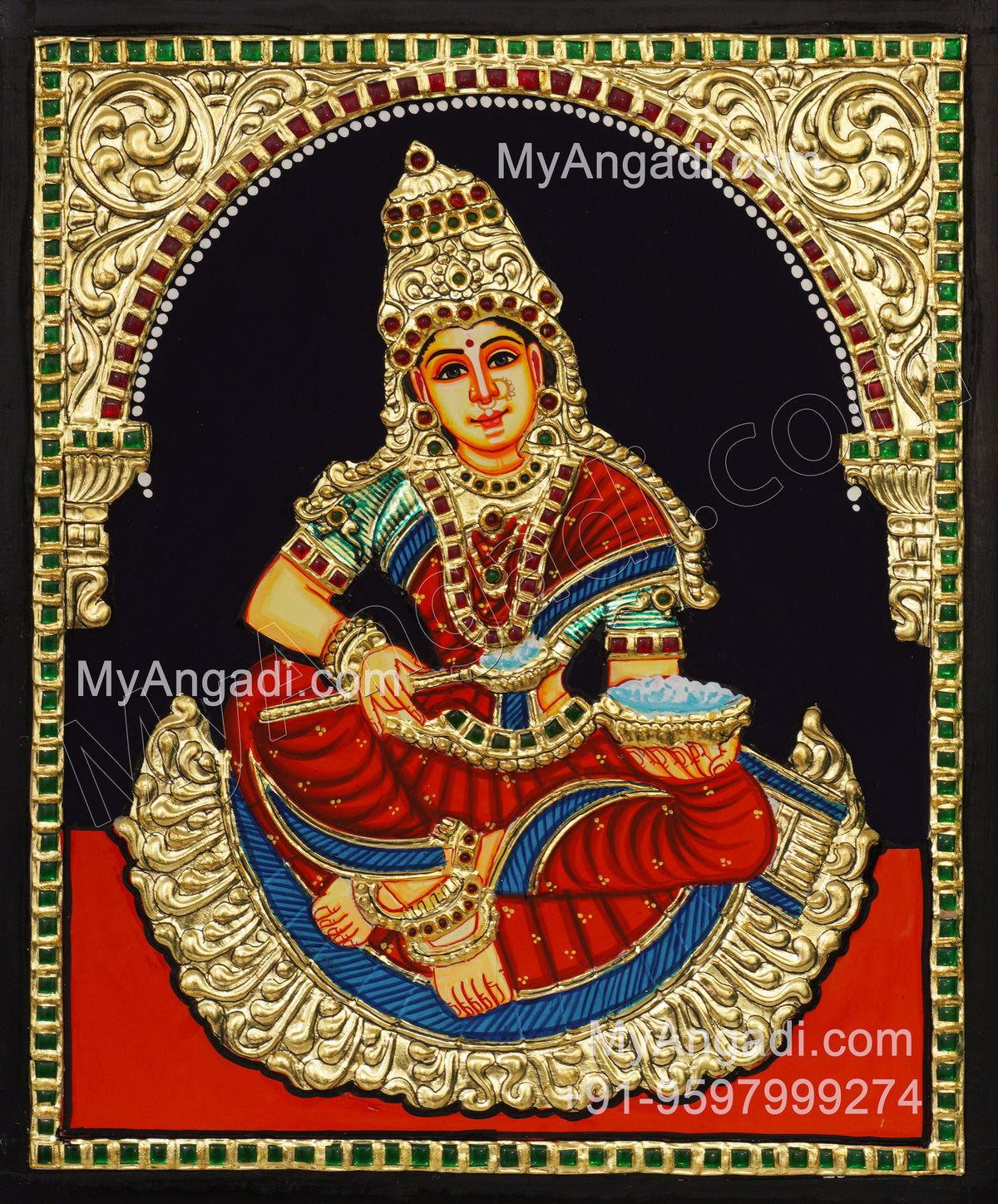 Annapurani Tanjore Painting