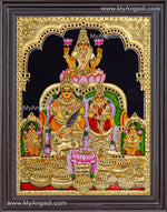 Kuber Lakshmi Tanjore Painting