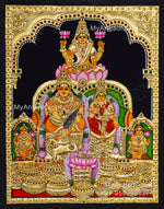 Kuber Lakshmi Tanjore Painting