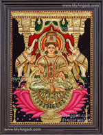Gajalakshmi 2d Tanjore Painting