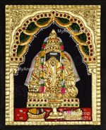 Karpaga Vinayagar Tanjore Painting