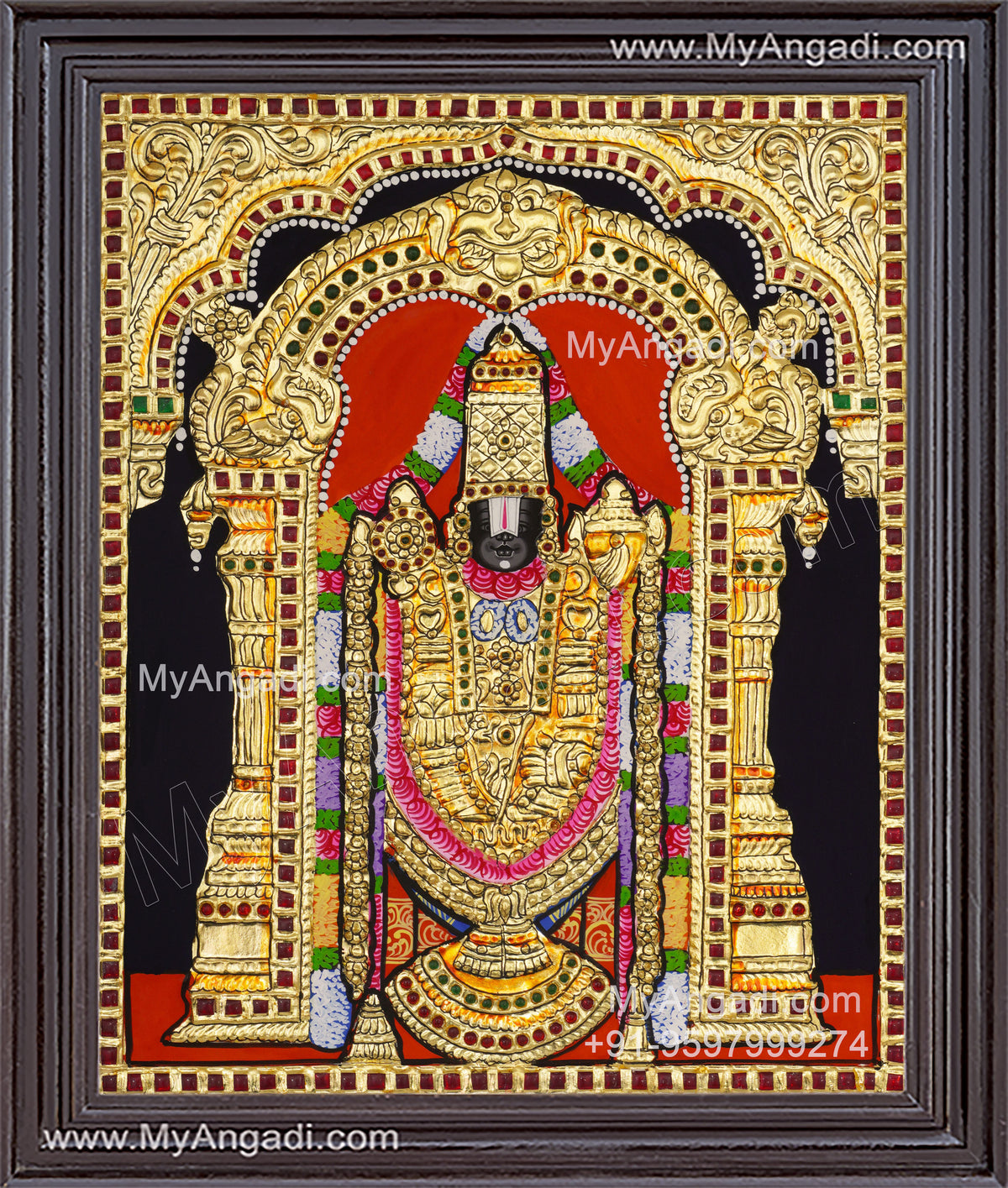 Balaji Tanjore Painting
