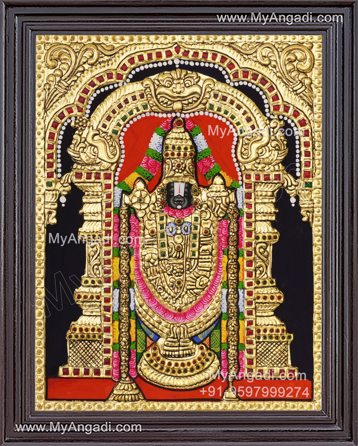 Balaji Tanjore Painting