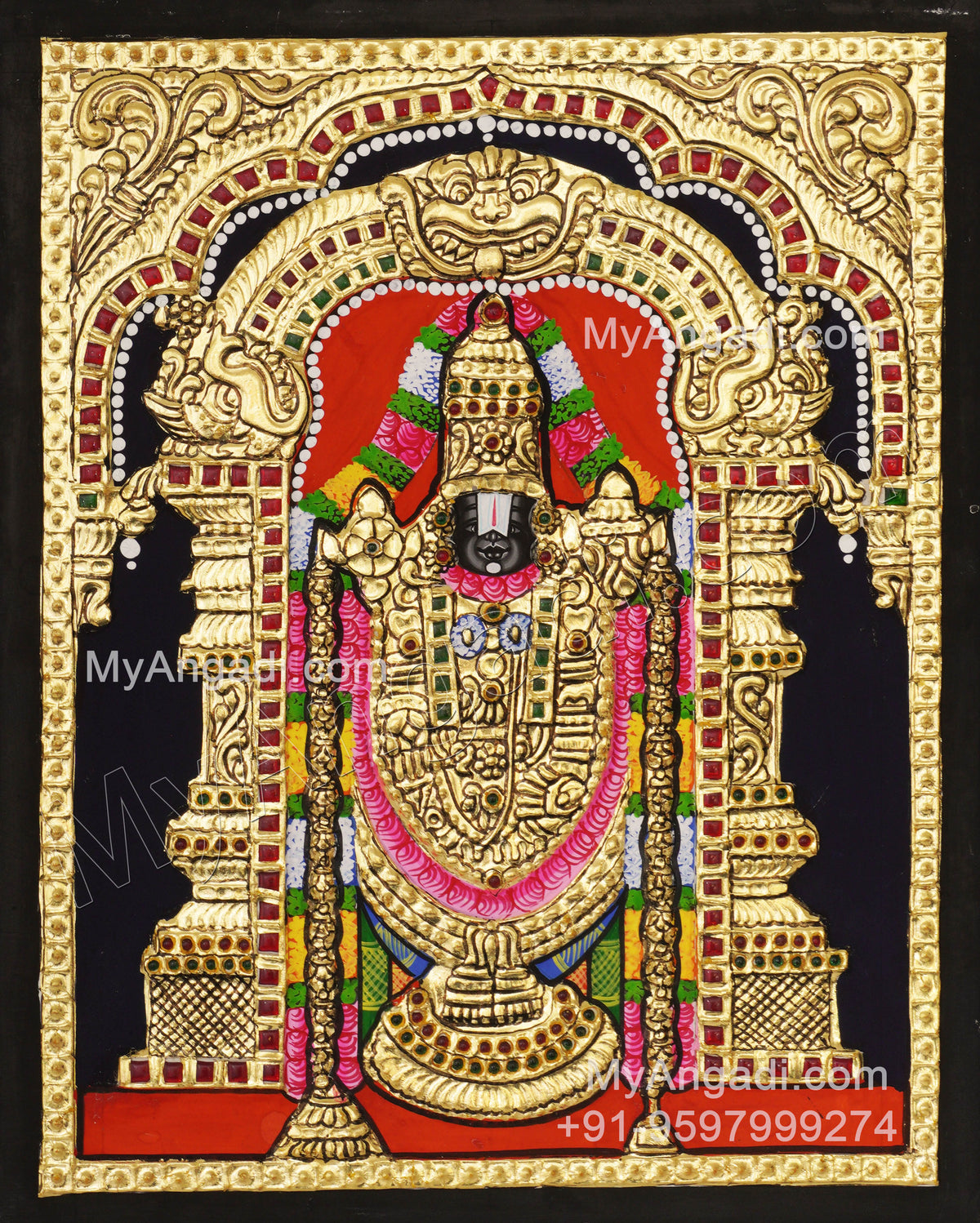 Balaji Tanjore Painting