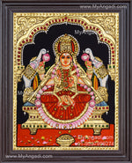 Gajalakshmi Tanjore Painting