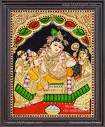 Butter Krishna Tanjore Paintings