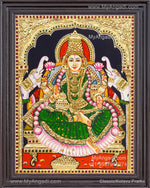 Gajalakshmi Tanjore Painting