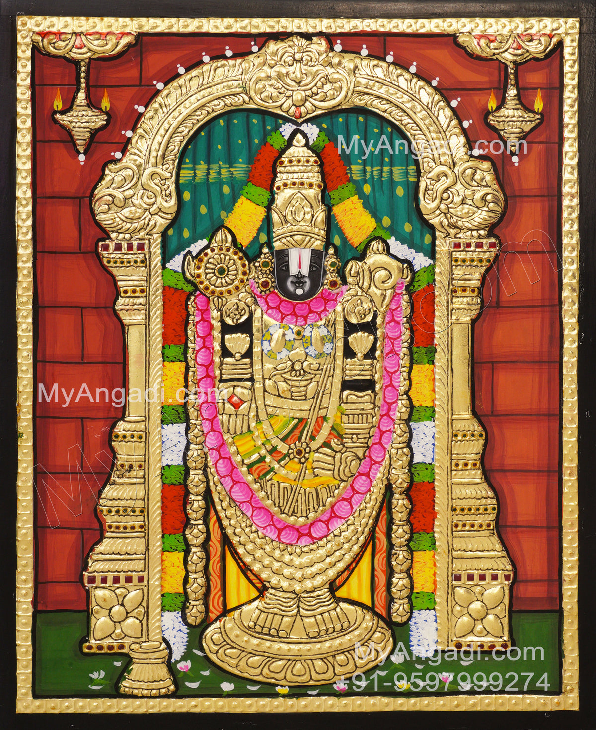 Balaji Tanjore Painting