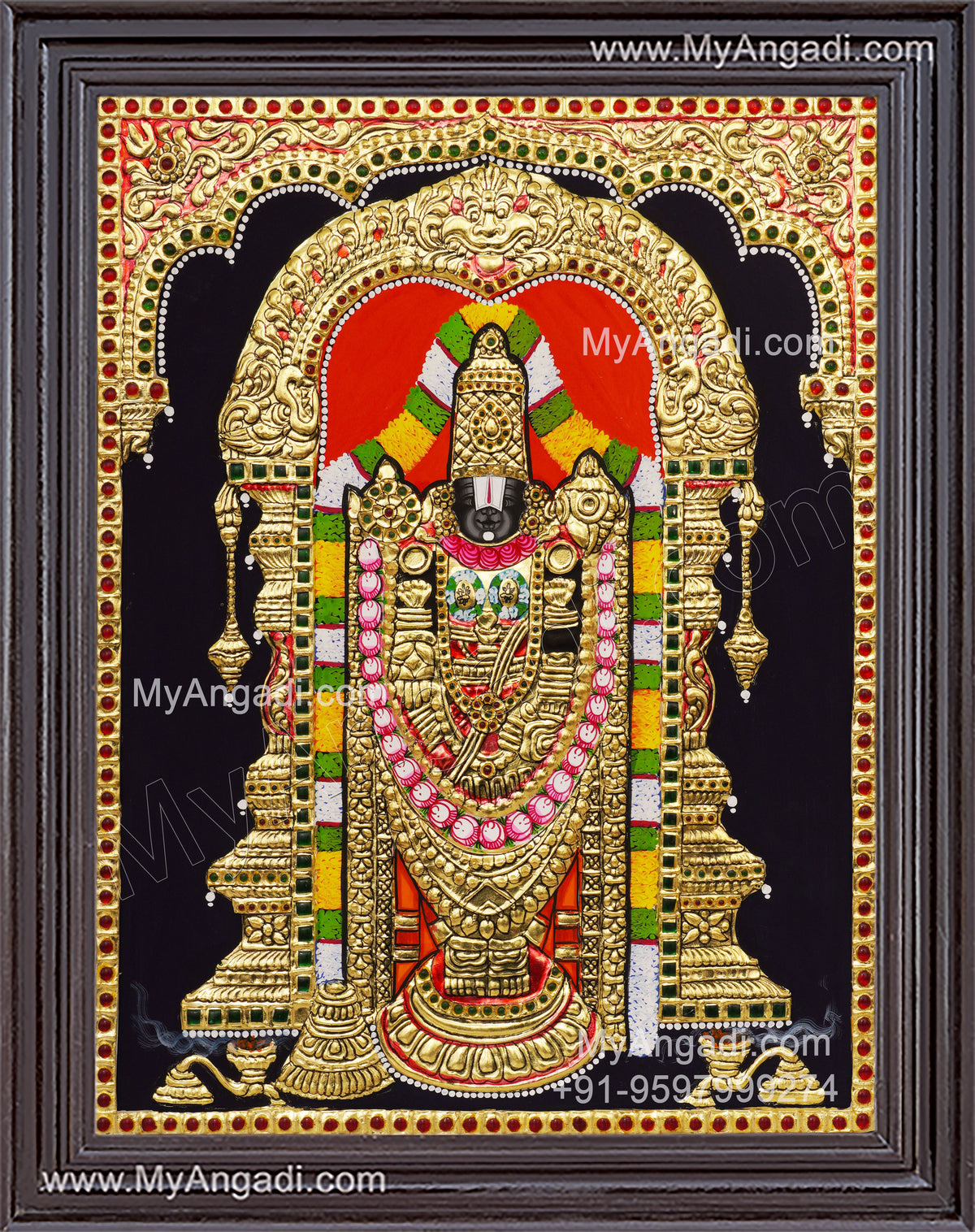 Balaji Tanjore Painting
