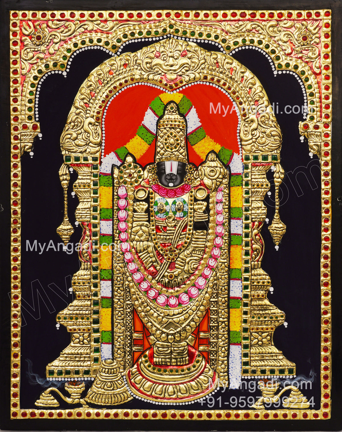 Balaji Tanjore Painting