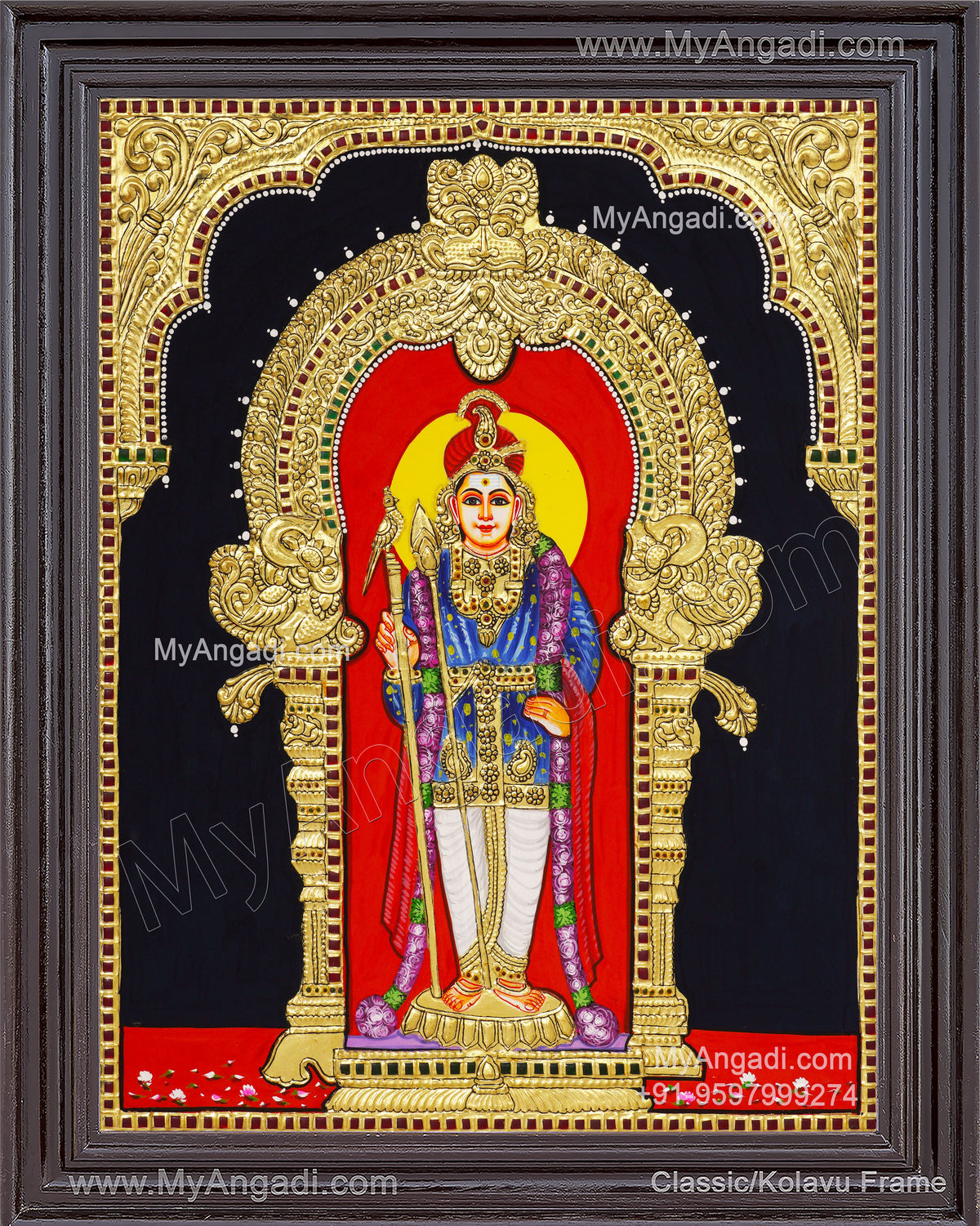 Murugan Tanjore Paintings