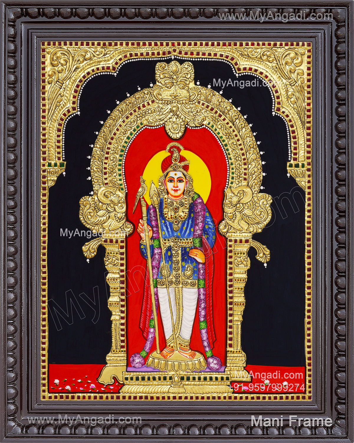 Murugan Tanjore Paintings