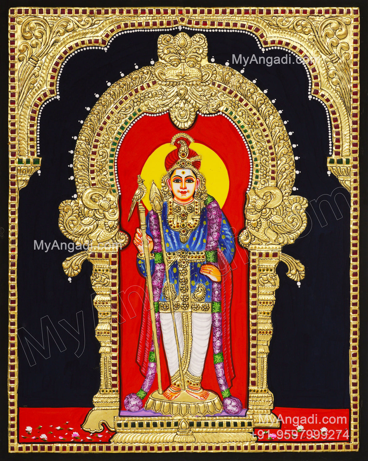 Murugan Tanjore Paintings