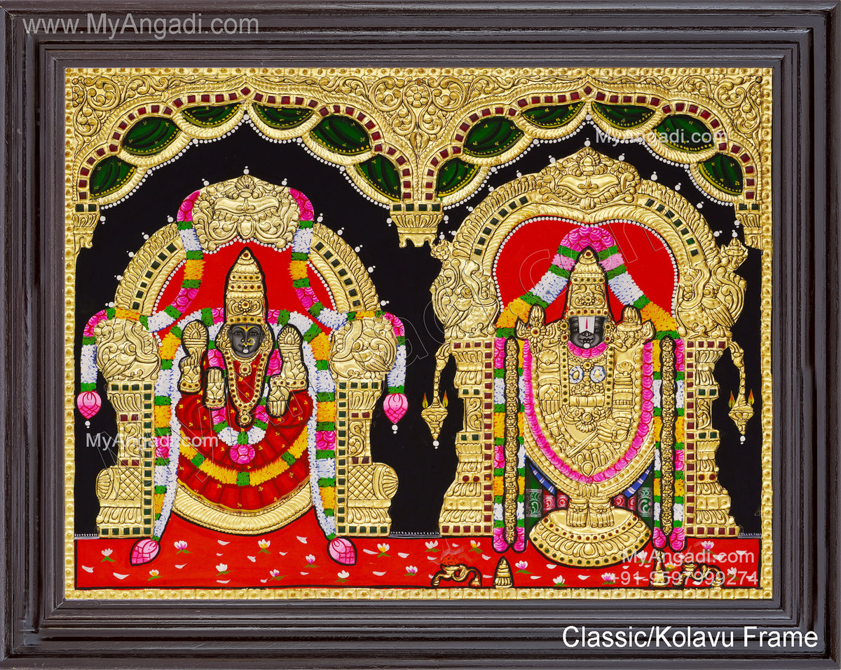 Balaji Thayar Tanjore Painting
