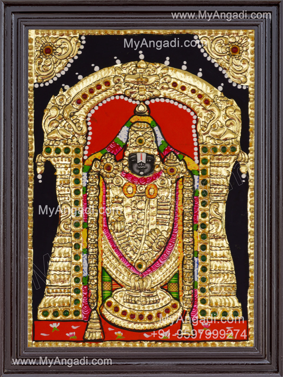 Venkatachalapathy Tanjore Painting