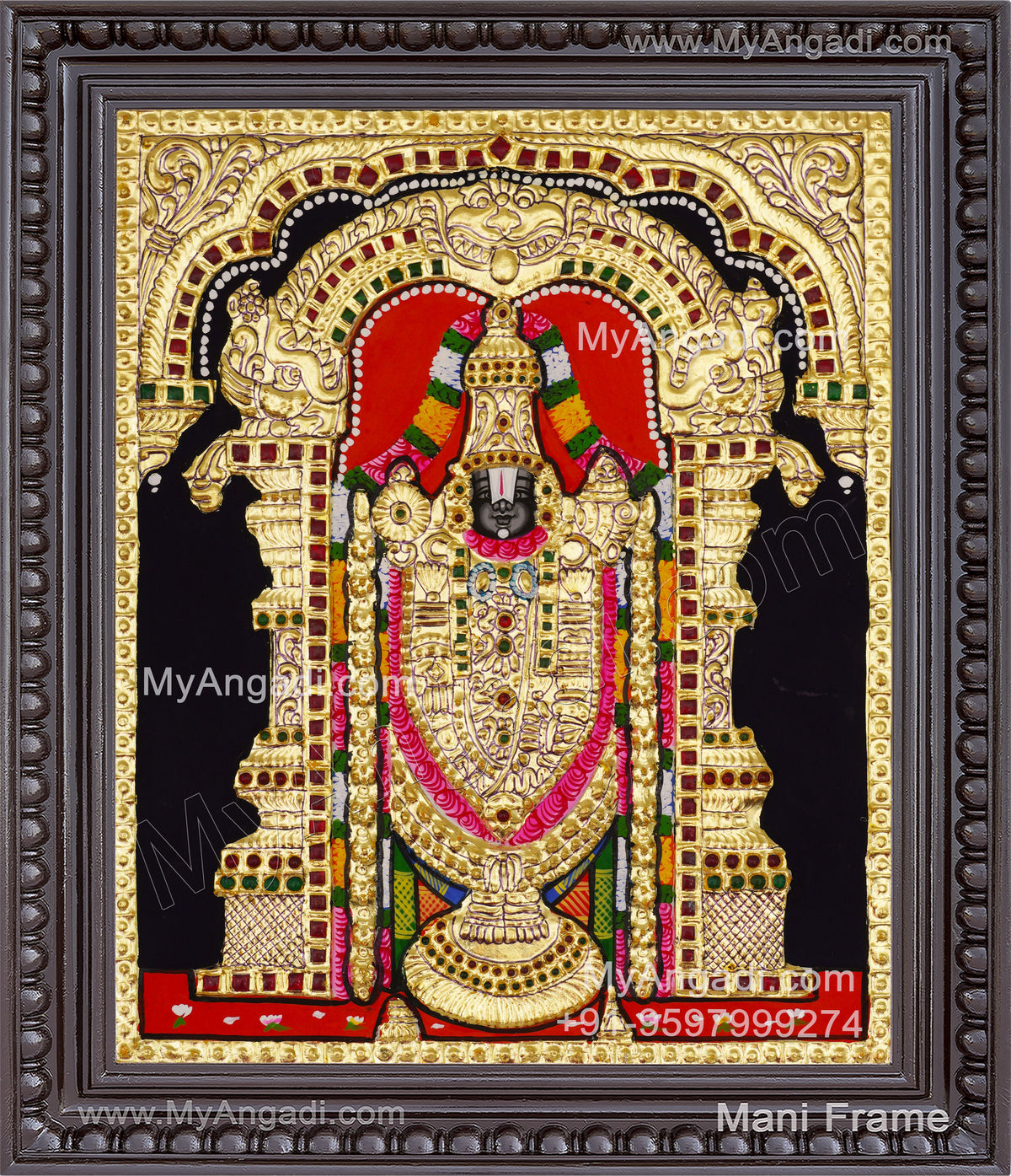 Perumal Tanjore Painting