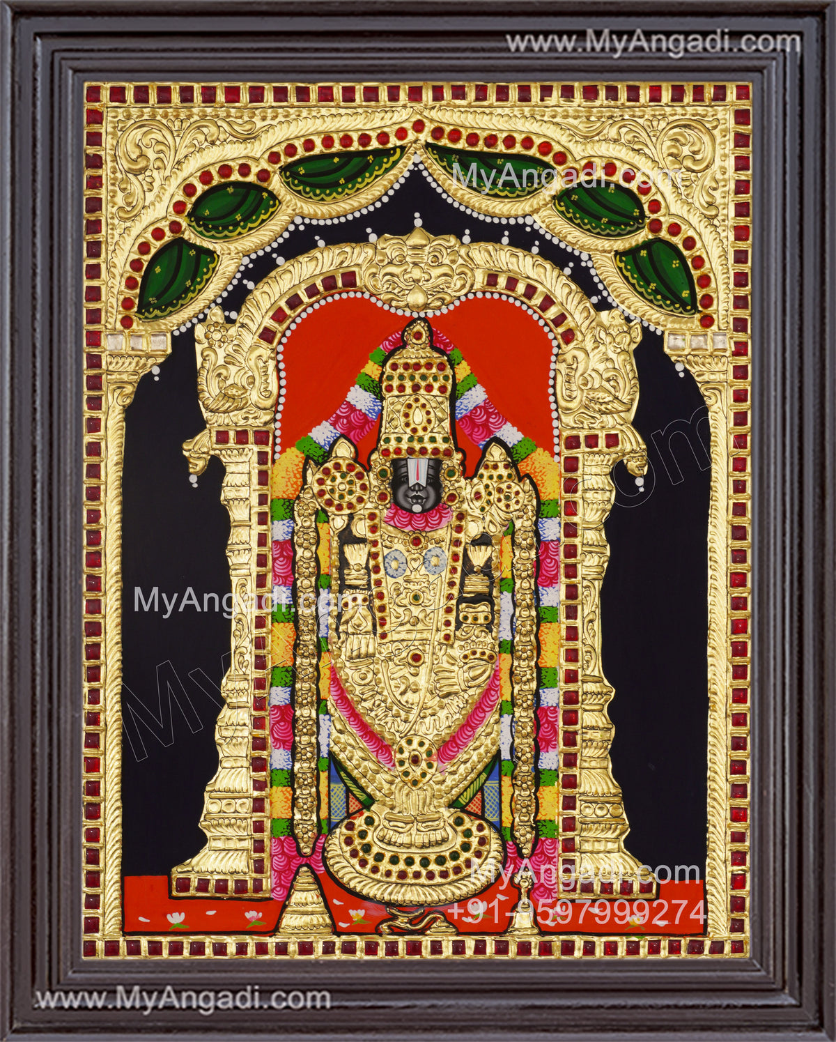 Balaji Tanjore Painting
