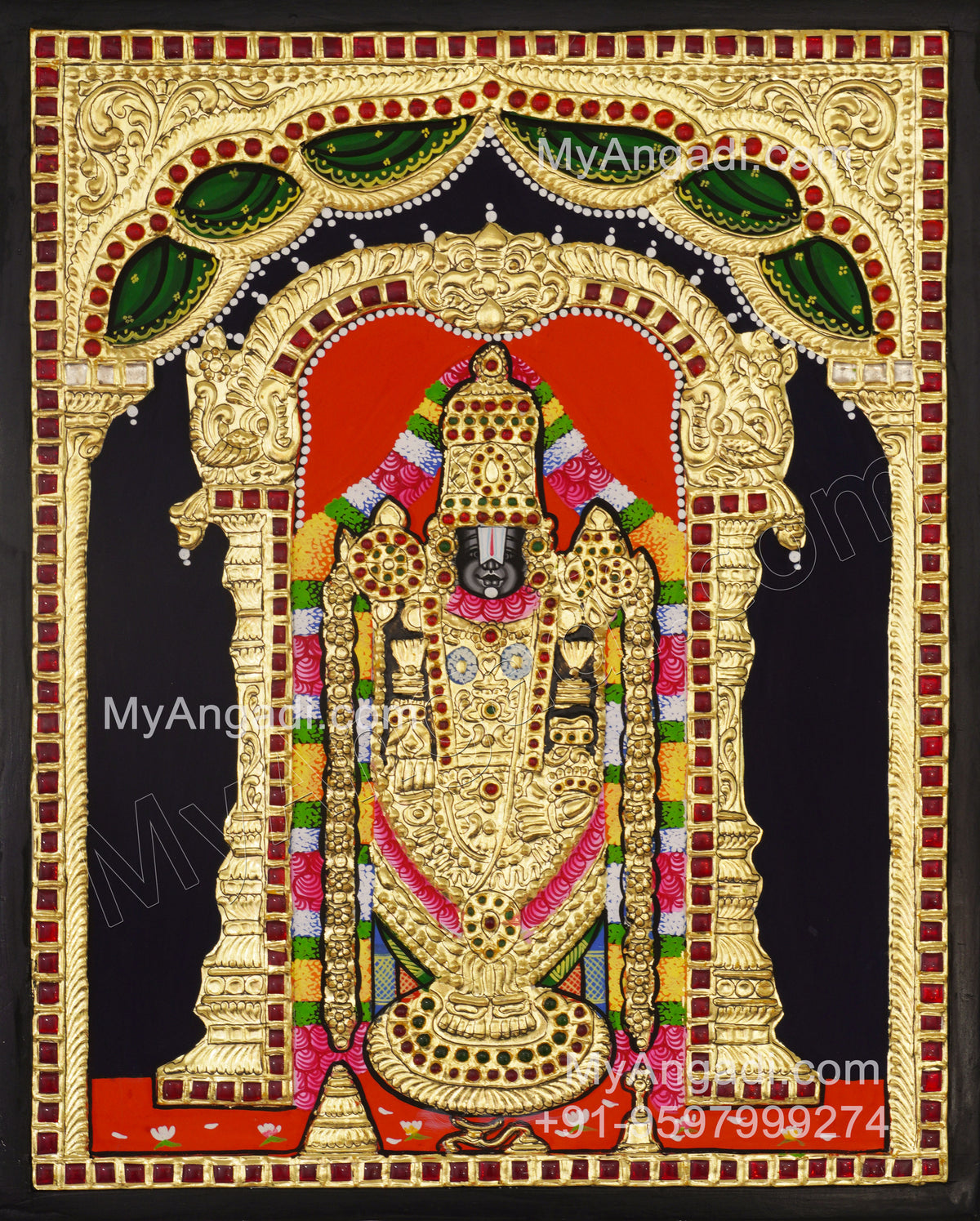 Balaji Tanjore Painting