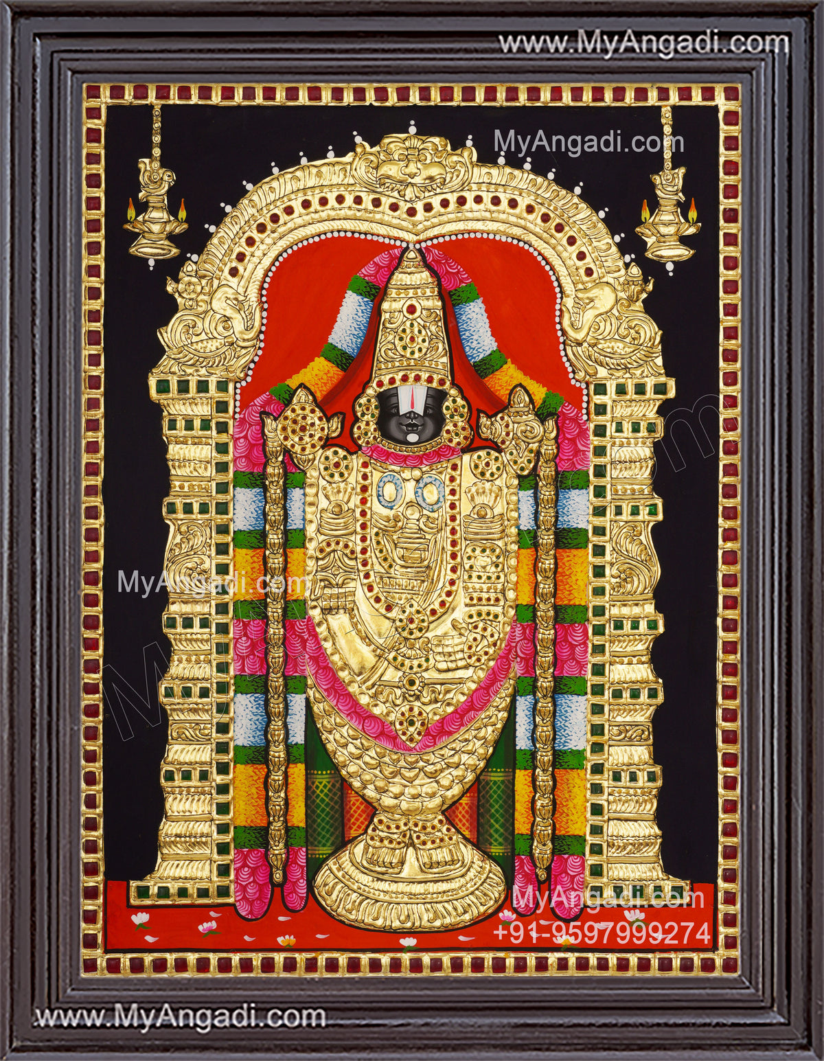 Balaji Tanjore Painting